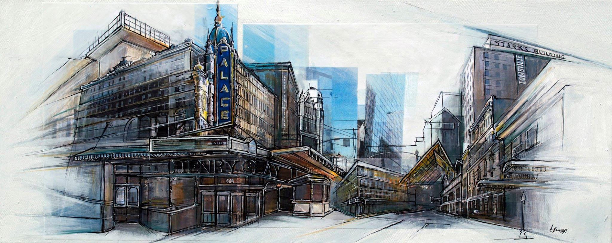 The City Is Alive In The Work Of Ashley Brossart